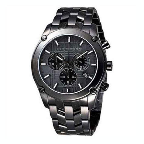 burberry mens watch model bu1854|Burberry BU1854 Men’s Swiss Chronograph Black Stainless .